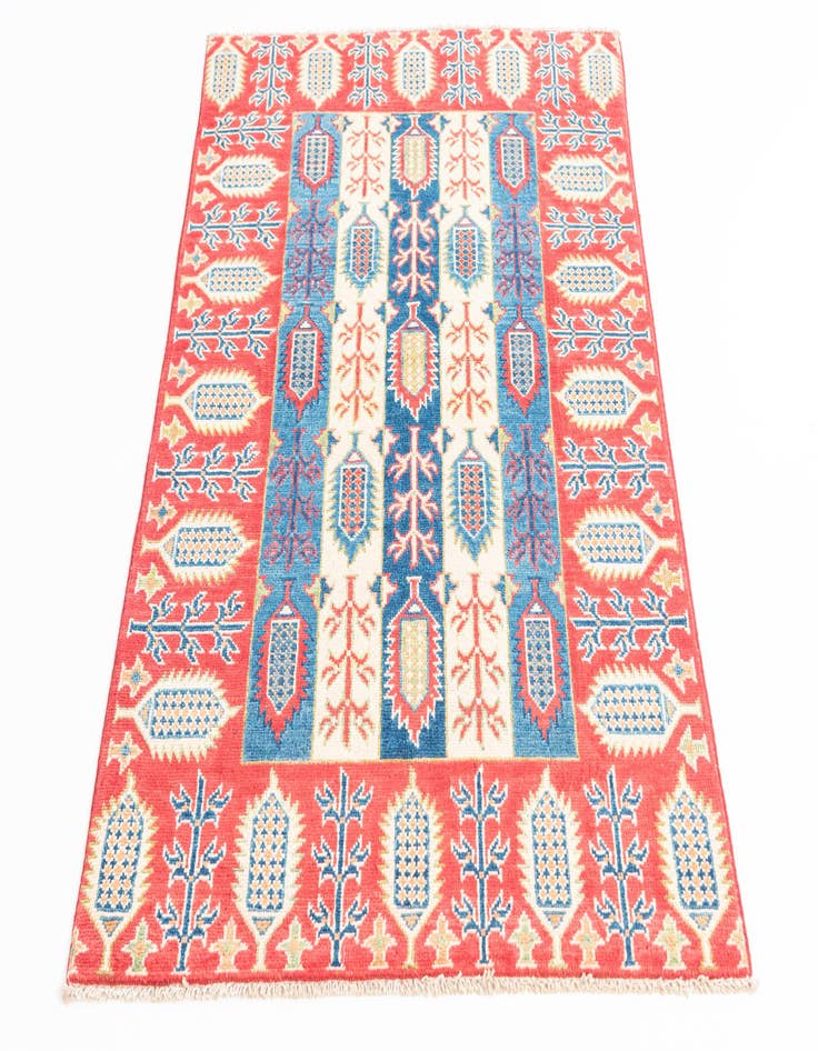 Detail image of 3' 4 x 5' 1  Hand Knotted Kazak Rug