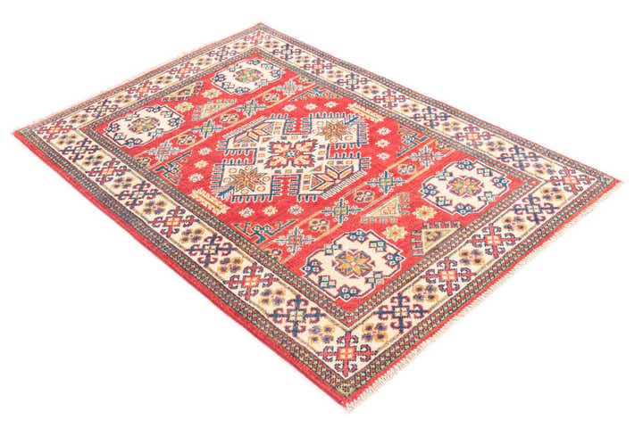 3' 5 x 5' Hand Knotted Kazak Rug