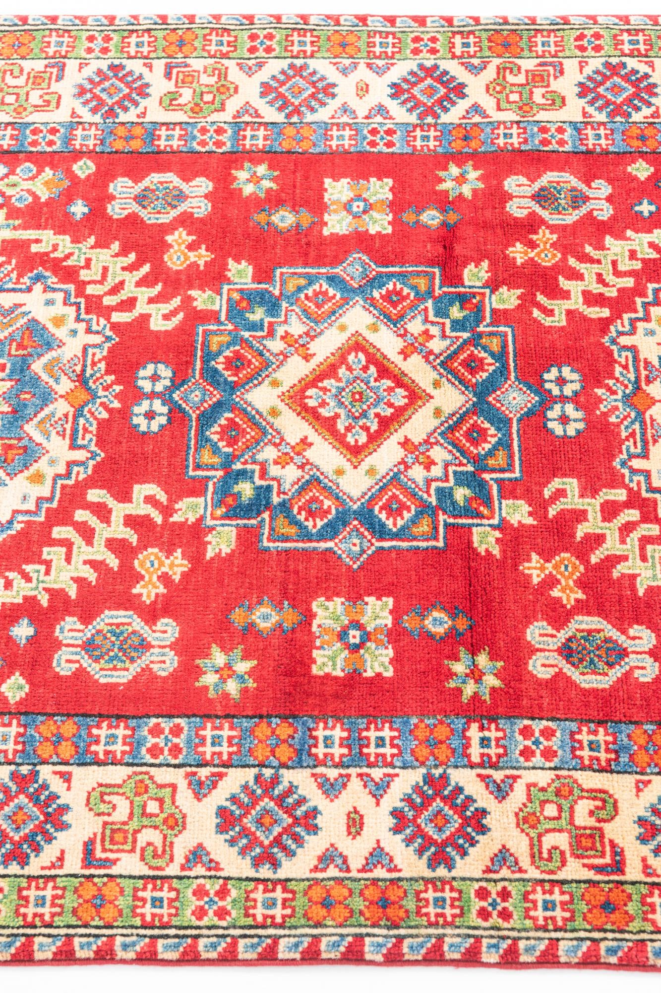 3' 3 x 5' Hand Knotted Kazak Rug