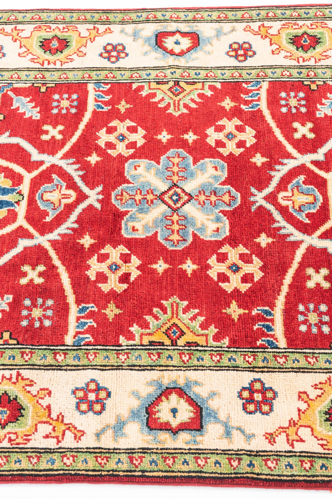 3' 2 x 5' Hand Knotted Kazak Rug