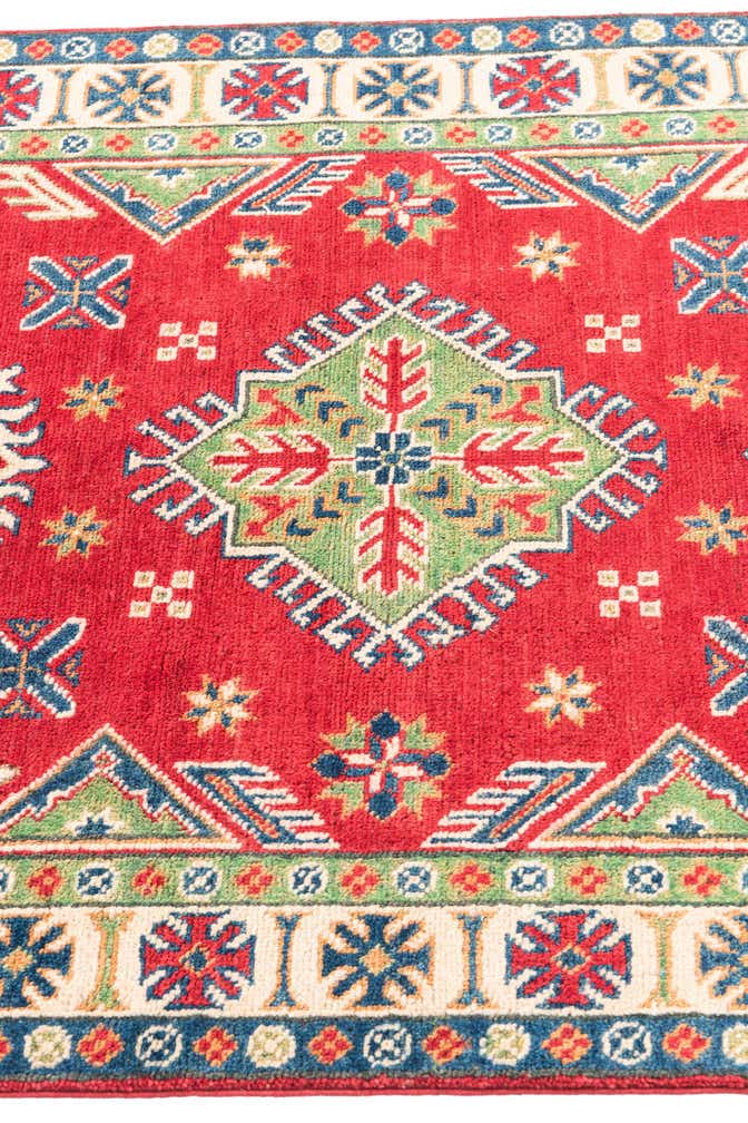 3' 2 x 5' Hand Knotted Kazak Rug