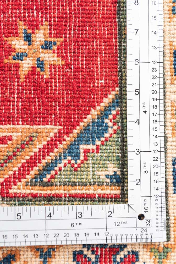 3' 2 x 5' Hand Knotted Kazak Rug