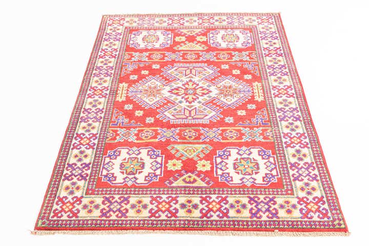3' 4 x 5' Hand Knotted Kazak Rug