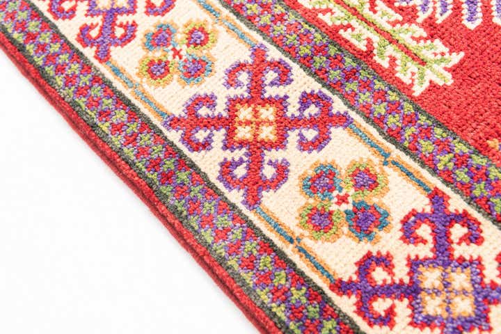 3' 4 x 5' Hand Knotted Kazak Rug