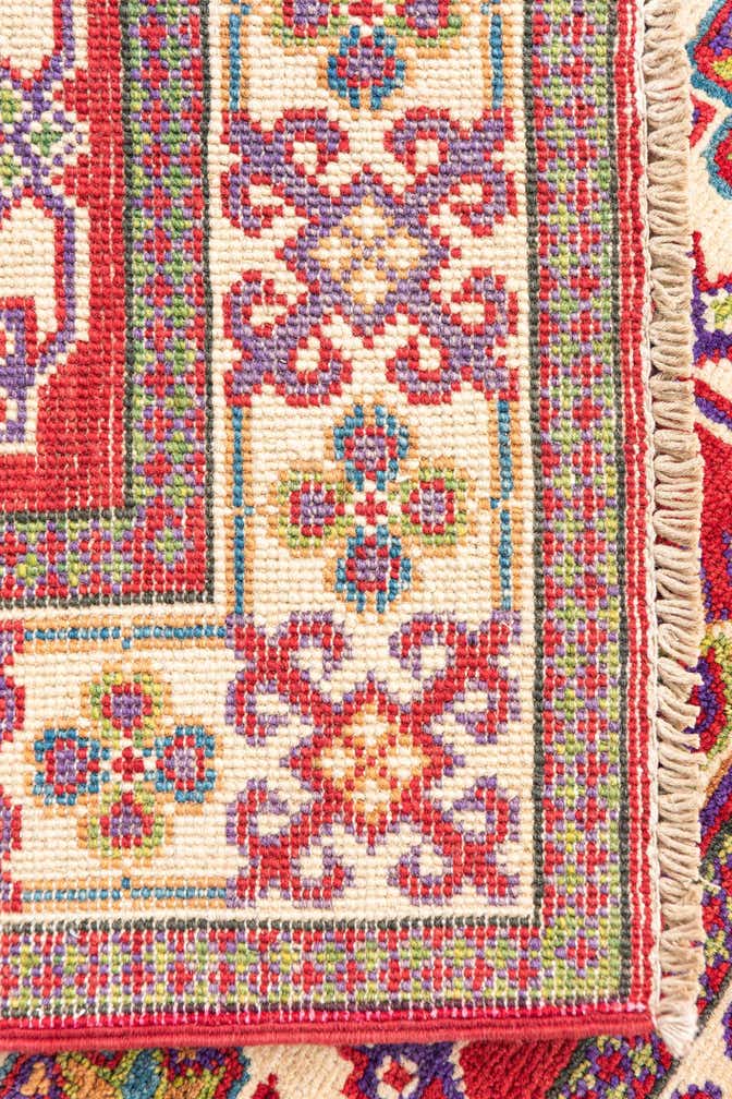 3' 4 x 5' Hand Knotted Kazak Rug