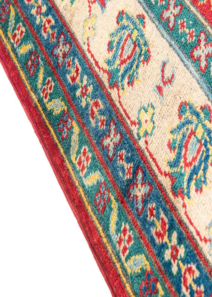 4' x 5' 5 Hand Knotted Kazak Rug