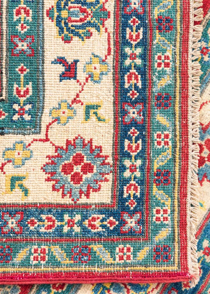 4' x 5' 5 Hand Knotted Kazak Rug