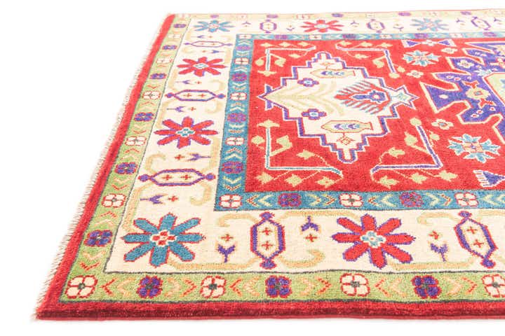 3' 10 x 5' 10 Hand Knotted Kazak Rug