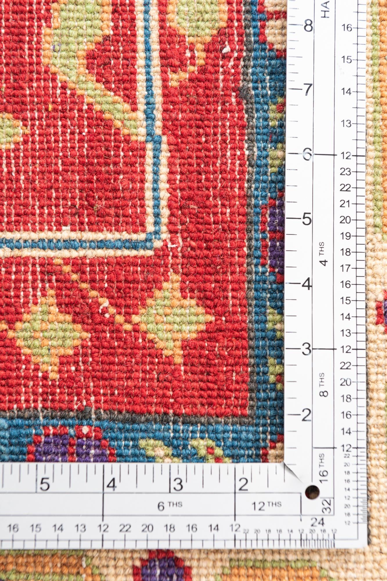 3' 10 x 5' 10 Hand Knotted Kazak Rug