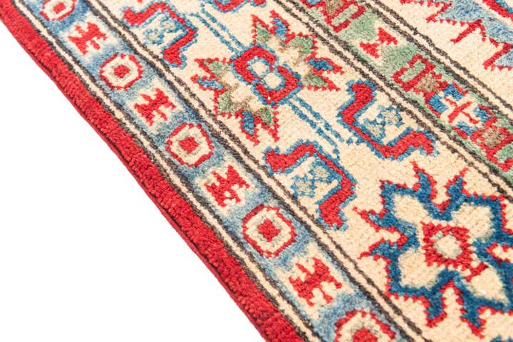 3' 10 x 6' 2 Hand Knotted Kazak Rug