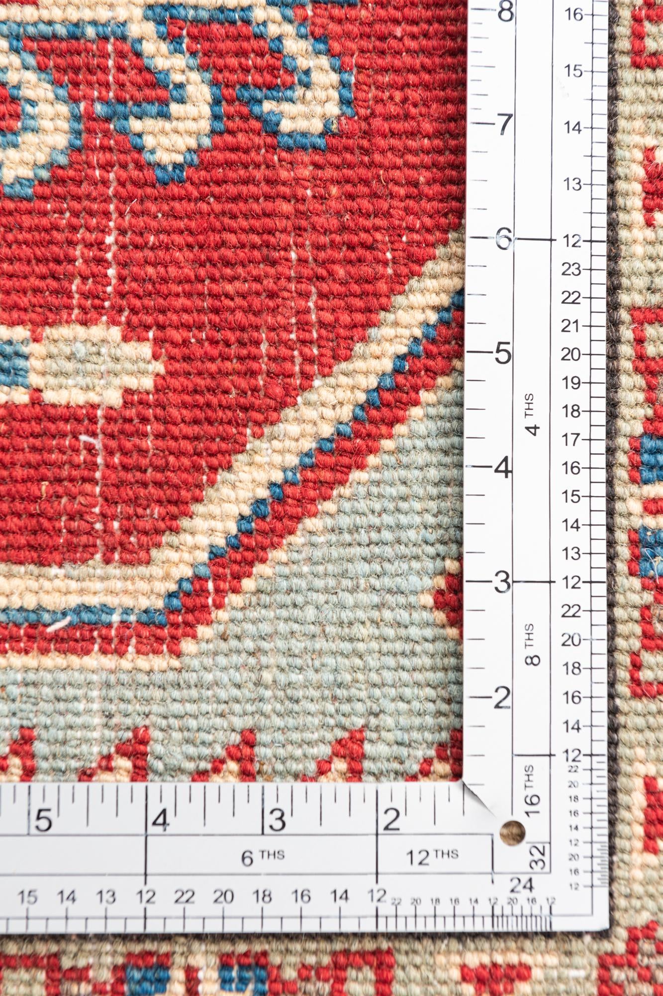 3' 10 x 6' 2 Hand Knotted Kazak Rug
