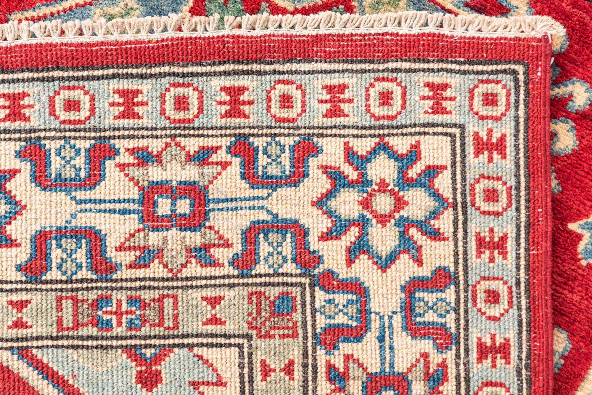 3' 10 x 6' 2 Hand Knotted Kazak Rug