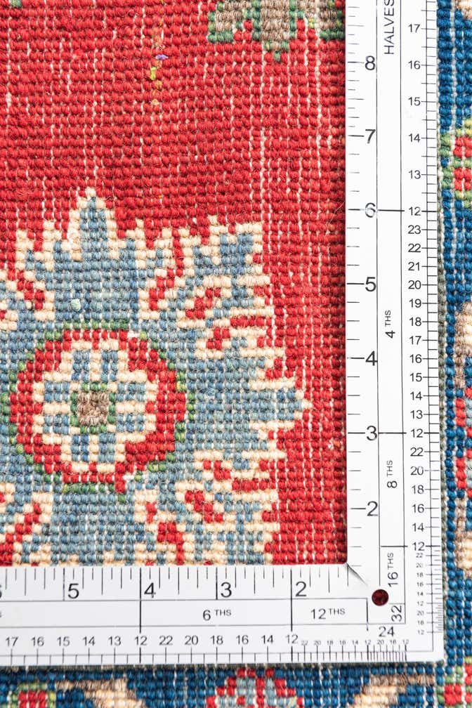 4' x 5' 10 Hand Knotted Kazak Rug