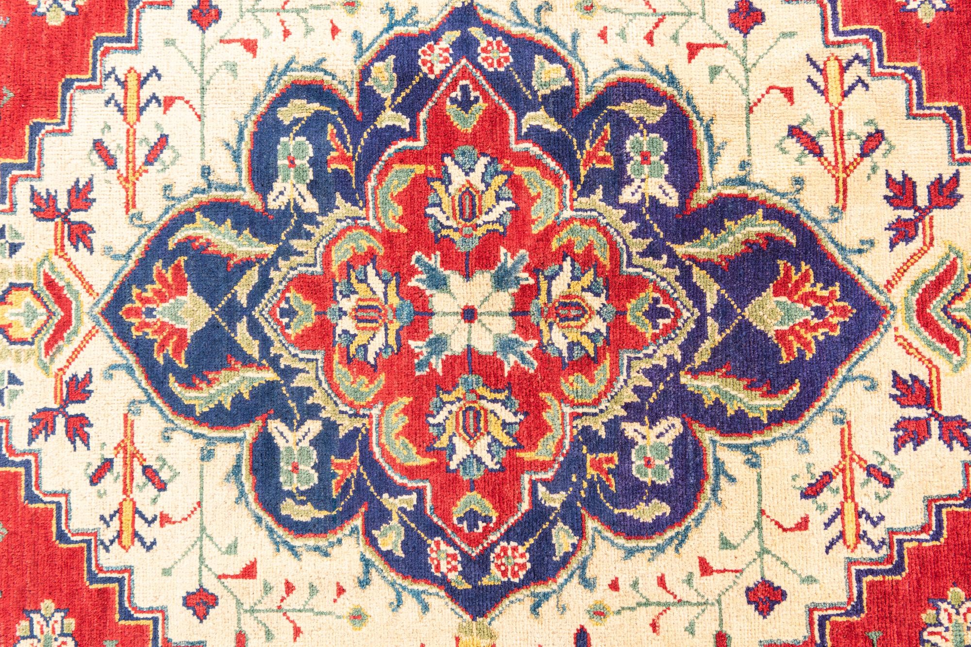 3' 10 x 5' 9 Hand Knotted Kazak Rug