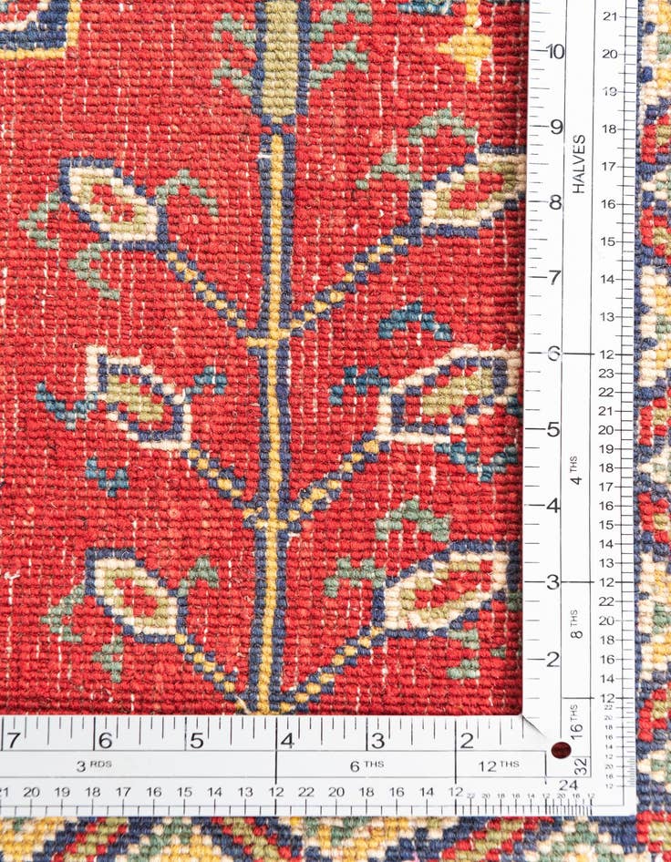 Detail image of 3' 10 x 5' 9  Hand Knotted Kazak Rug