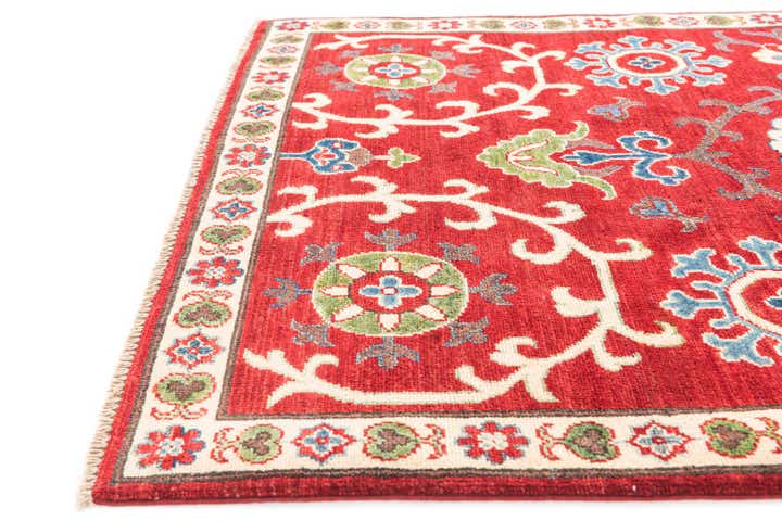 4' 1 x 6' 1 Hand Knotted Kazak Rug