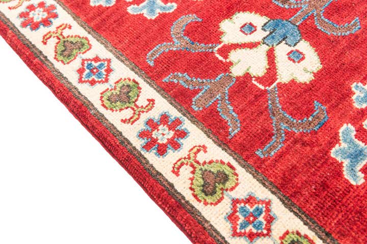 4' 1 x 6' 1 Hand Knotted Kazak Rug
