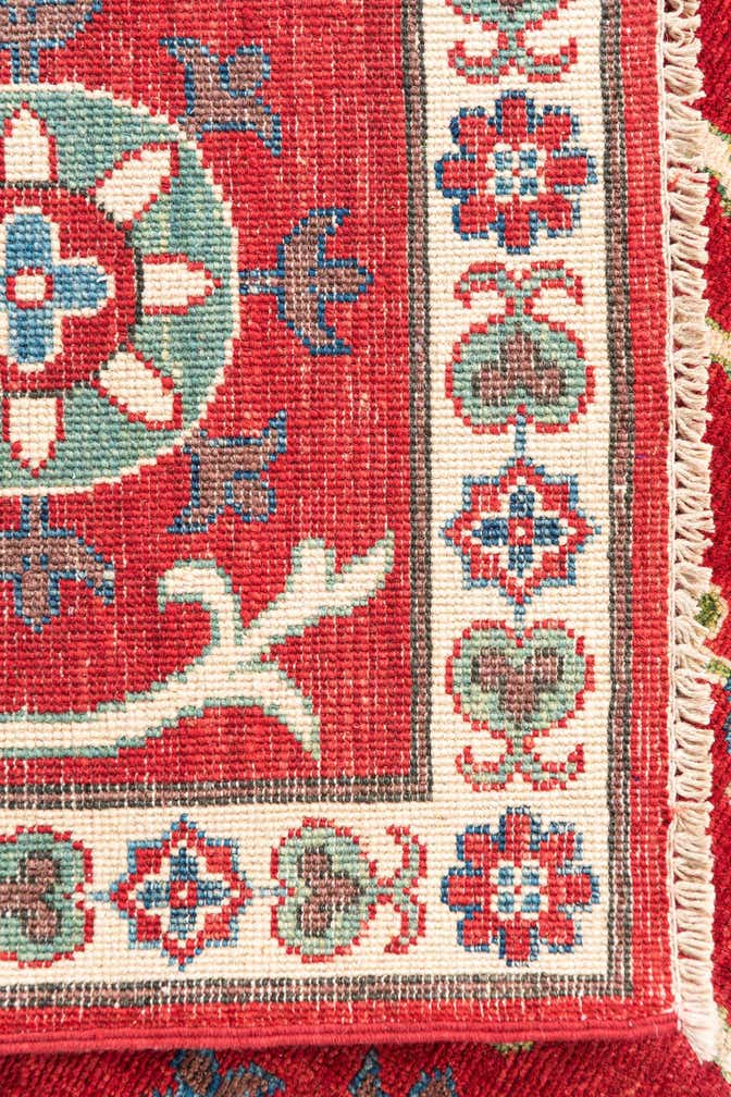 4' 1 x 6' 1 Hand Knotted Kazak Rug