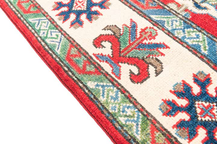 4' x 6' 1 Hand Knotted Kazak Rug