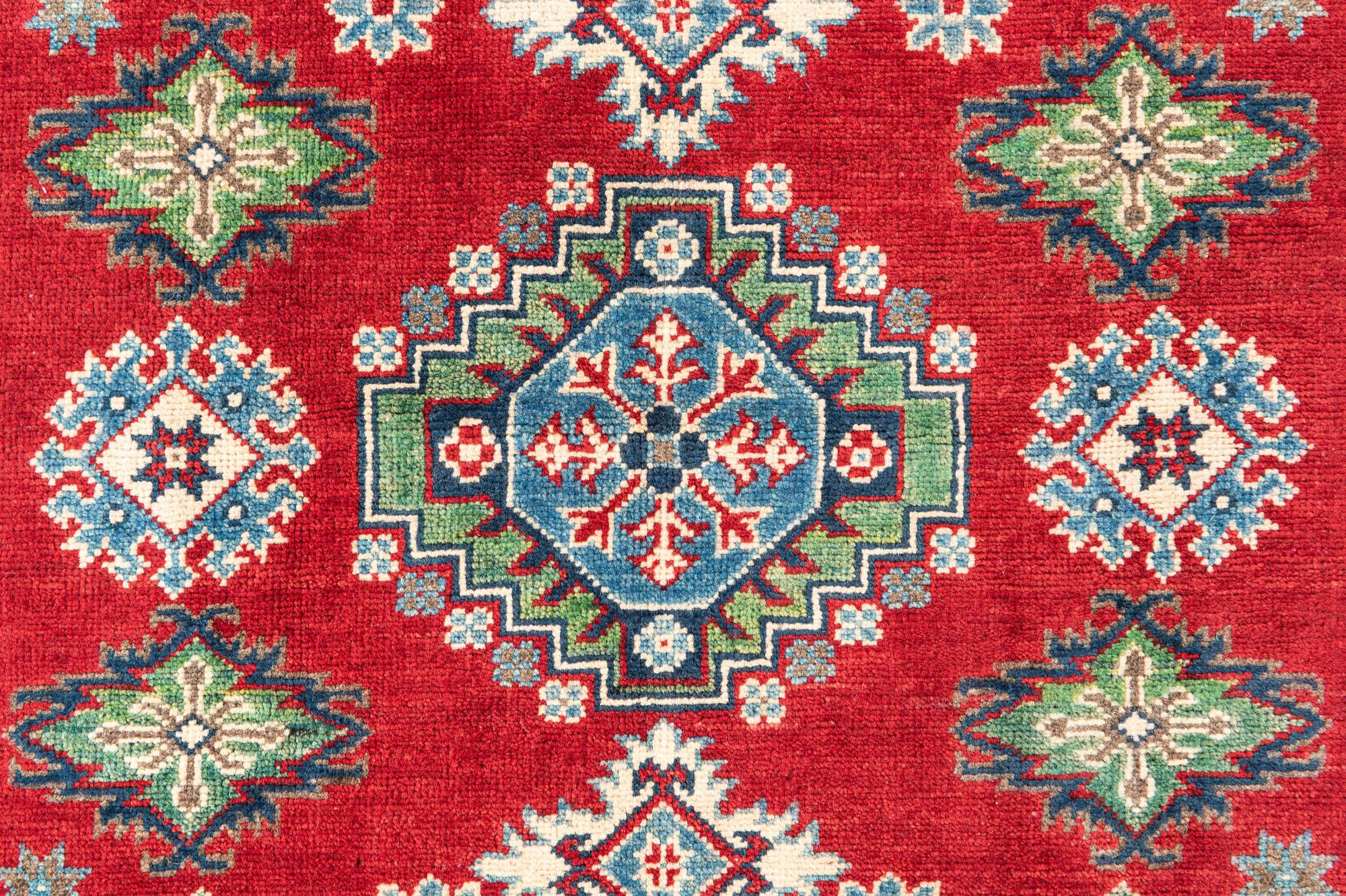 4' x 6' Hand Knotted Kazak Rug