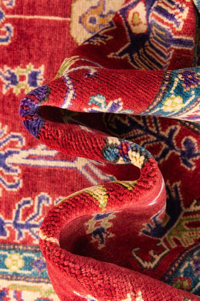 3' 9 x 5' 8 Hand Knotted Kazak Rug