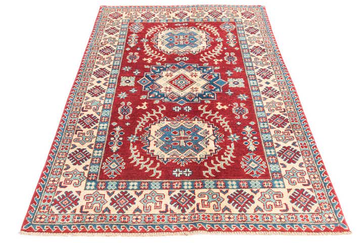 115cm x 185cm Handgeknüpft Kazak Teppich