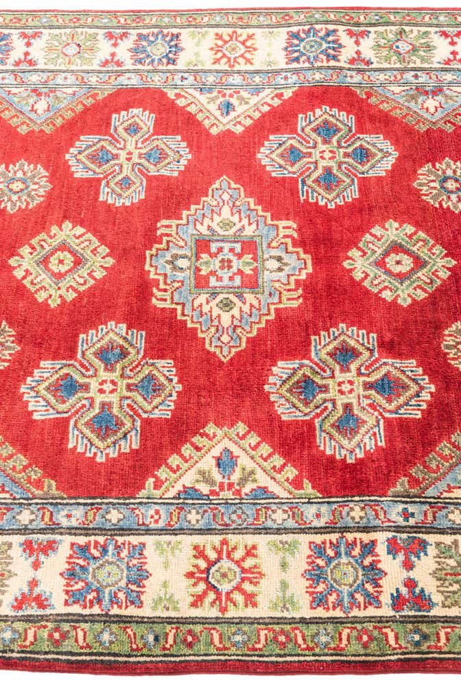 120cm x 185cm Handgeknüpft Kazak Teppich