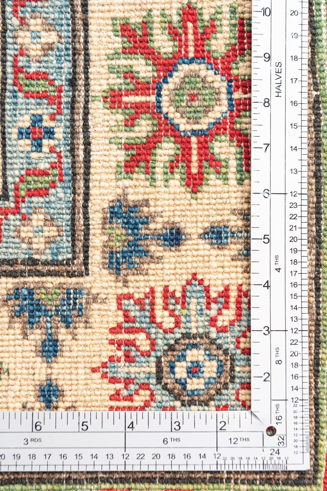 4' x 6' 1 Hand Knotted Kazak Rug