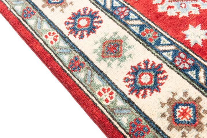 4' x 6' Hand Knotted Kazak Rug