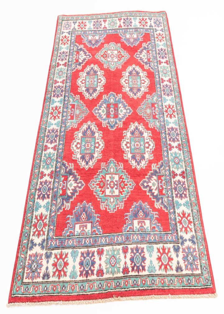 4' x 6' Hand Knotted Kazak Rug