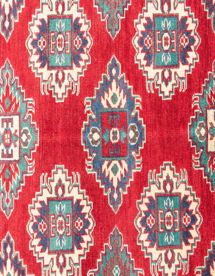 Detail image of 4' x 6' Hand Knotted Kazak Rug