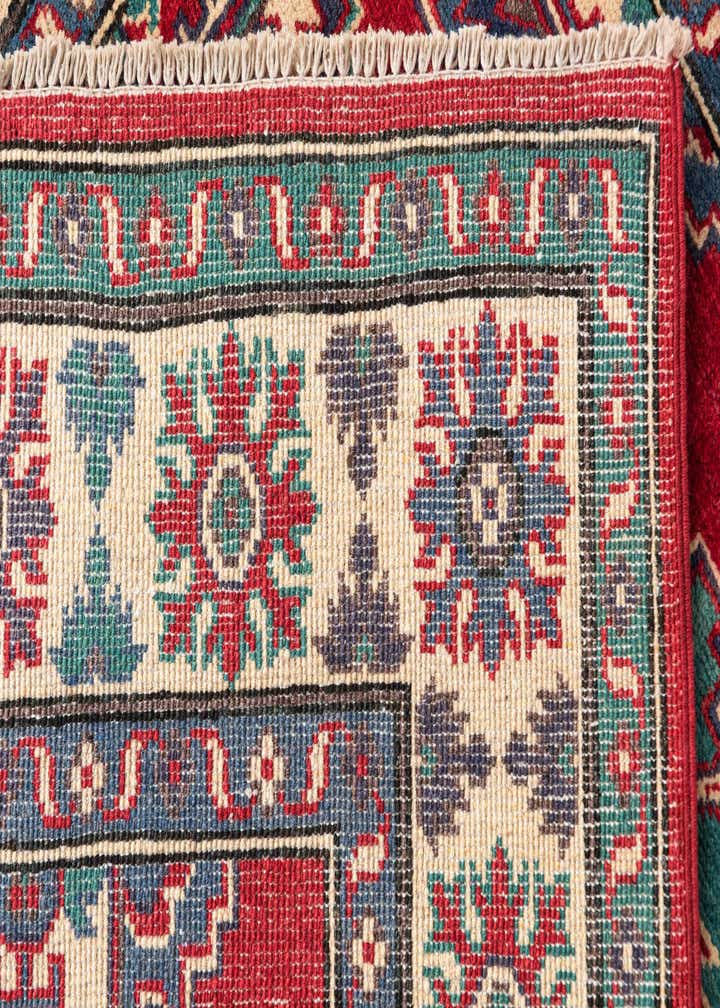 4' x 6' Hand Knotted Kazak Rug