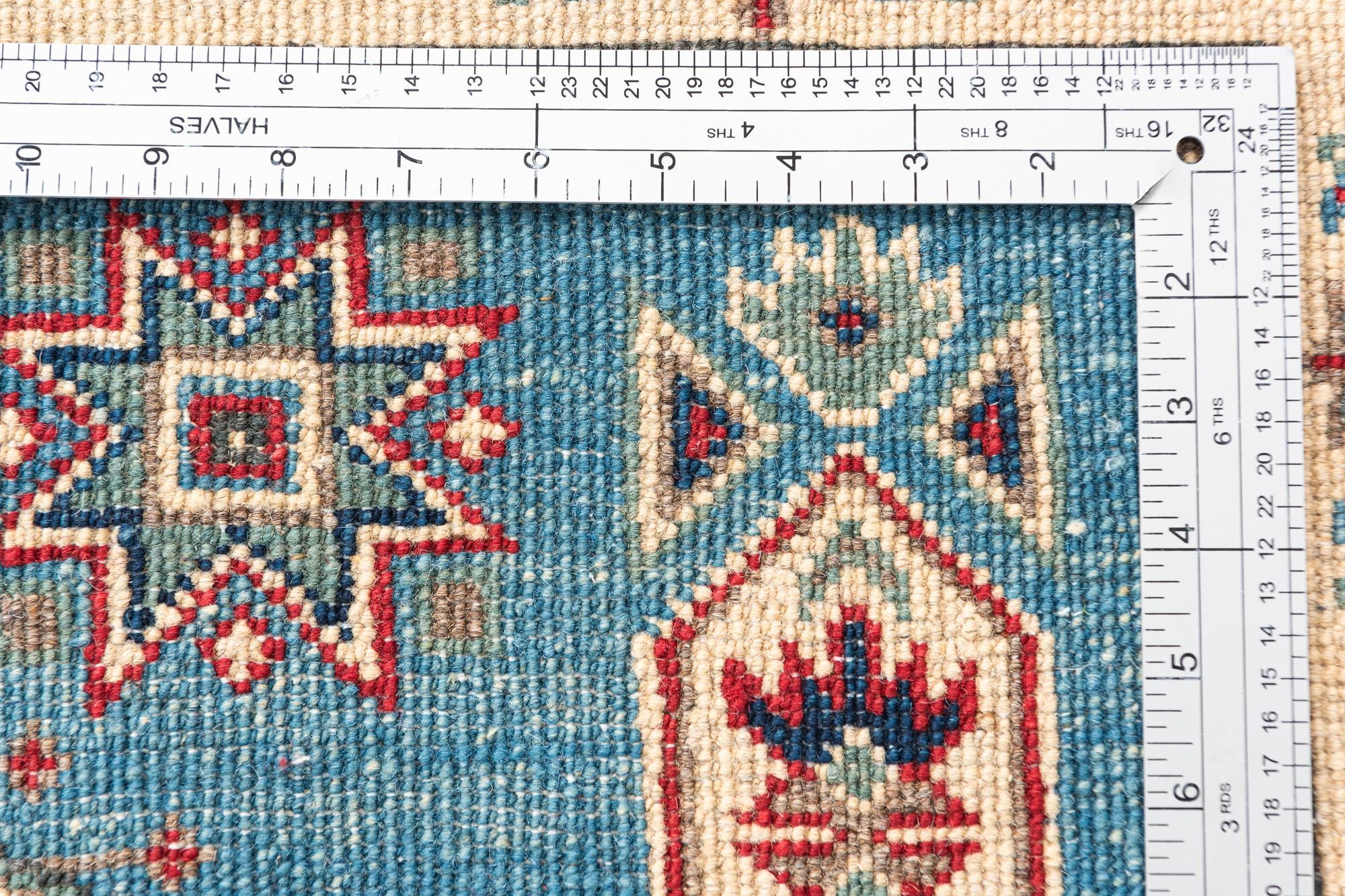 4' 1 x 5' 9 Hand Knotted Kazak Rug