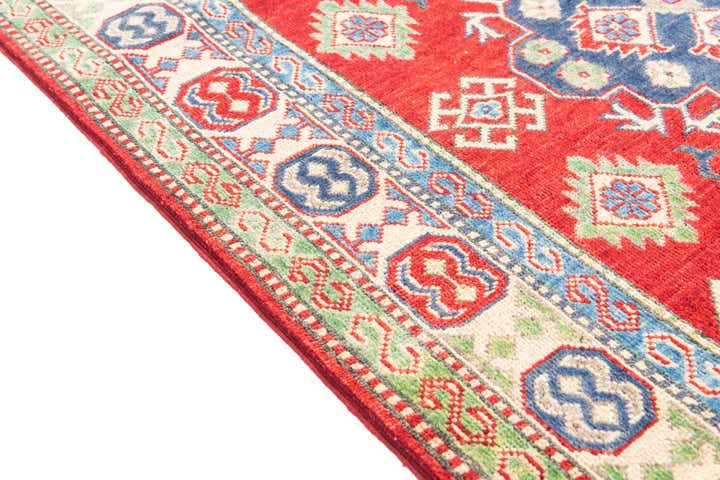 4' x 6' Hand Knotted Kazak Rug