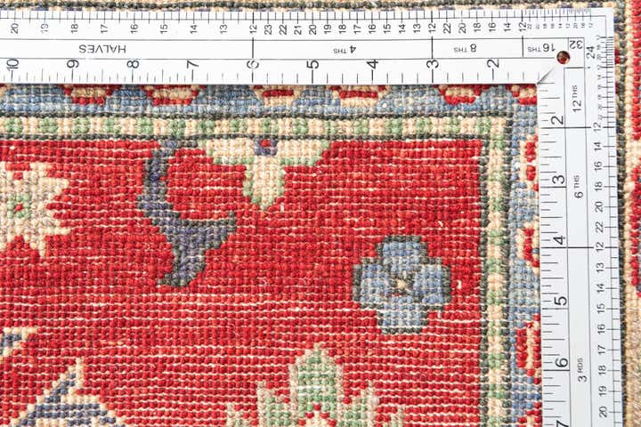 4' x 6' Hand Knotted Kazak Rug