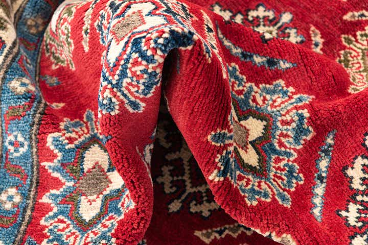 4' 1 x 6' 2 Hand Knotted Kazak Rug