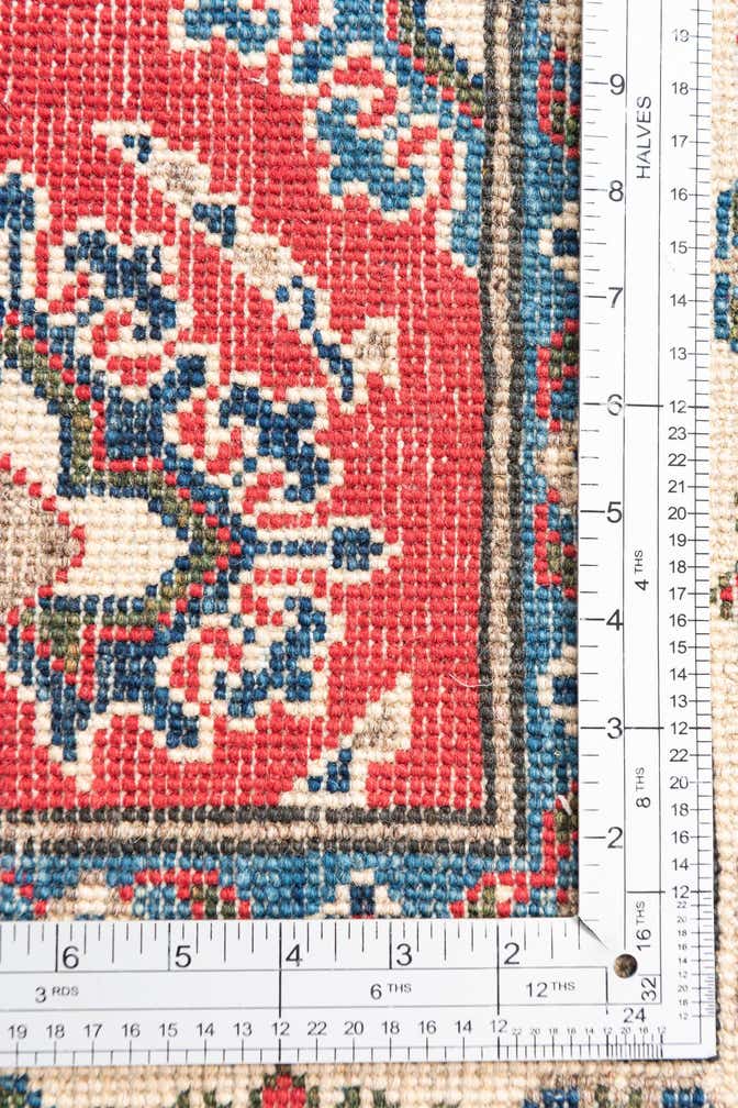 4' 1 x 6' 2 Hand Knotted Kazak Rug