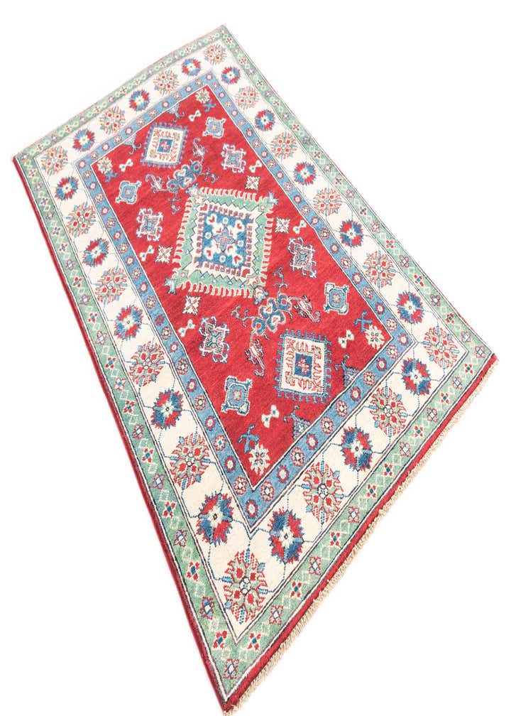 3' 9 x 5' 10 Hand Knotted Kazak Rug
