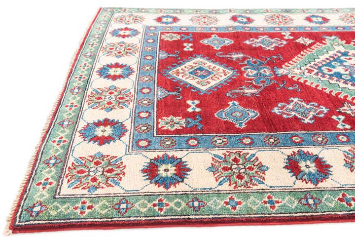 3' 9 x 5' 10 Hand Knotted Kazak Rug