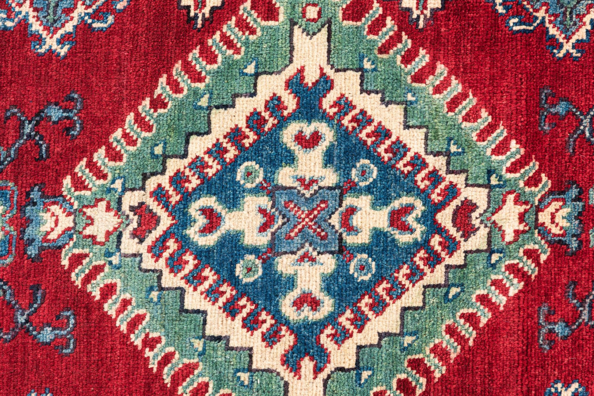 3' 9 x 5' 10 Hand Knotted Kazak Rug