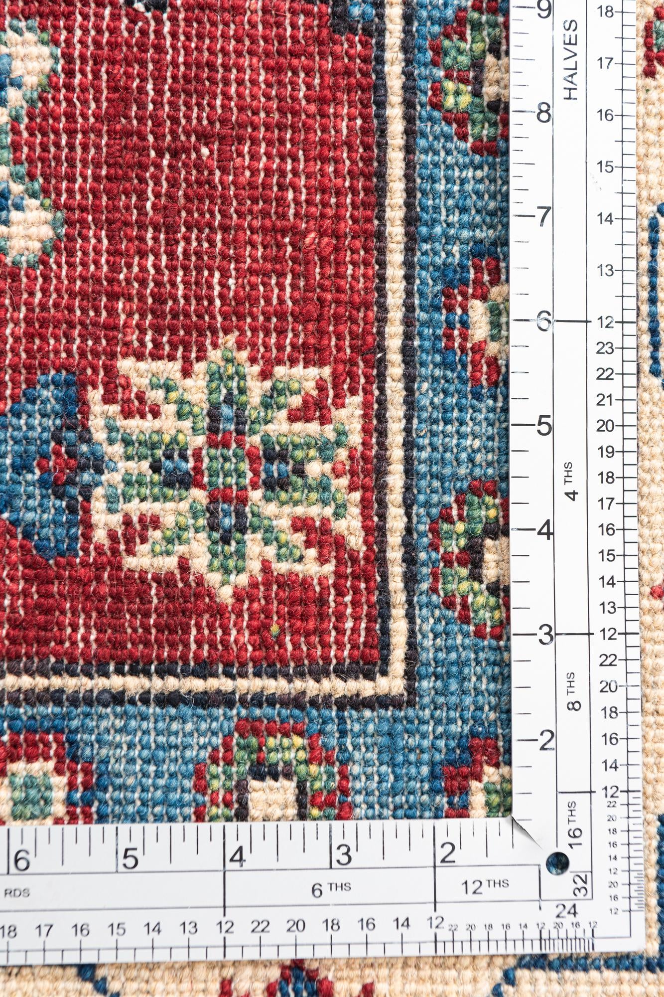 3' 9 x 5' 10 Hand Knotted Kazak Rug
