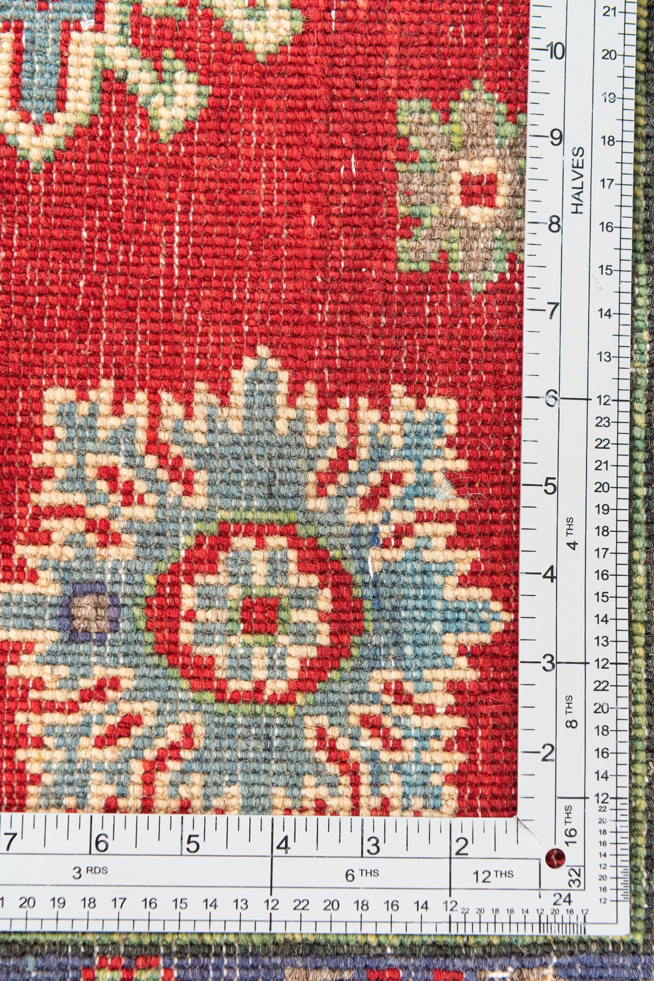 4' 1 x 5' 10 Hand Knotted Kazak Rug
