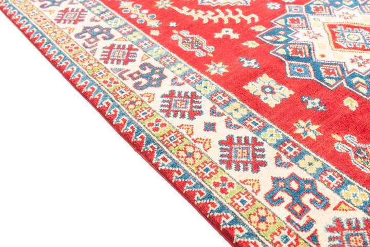 4' x 6' 1 Hand Knotted Kazak Rug