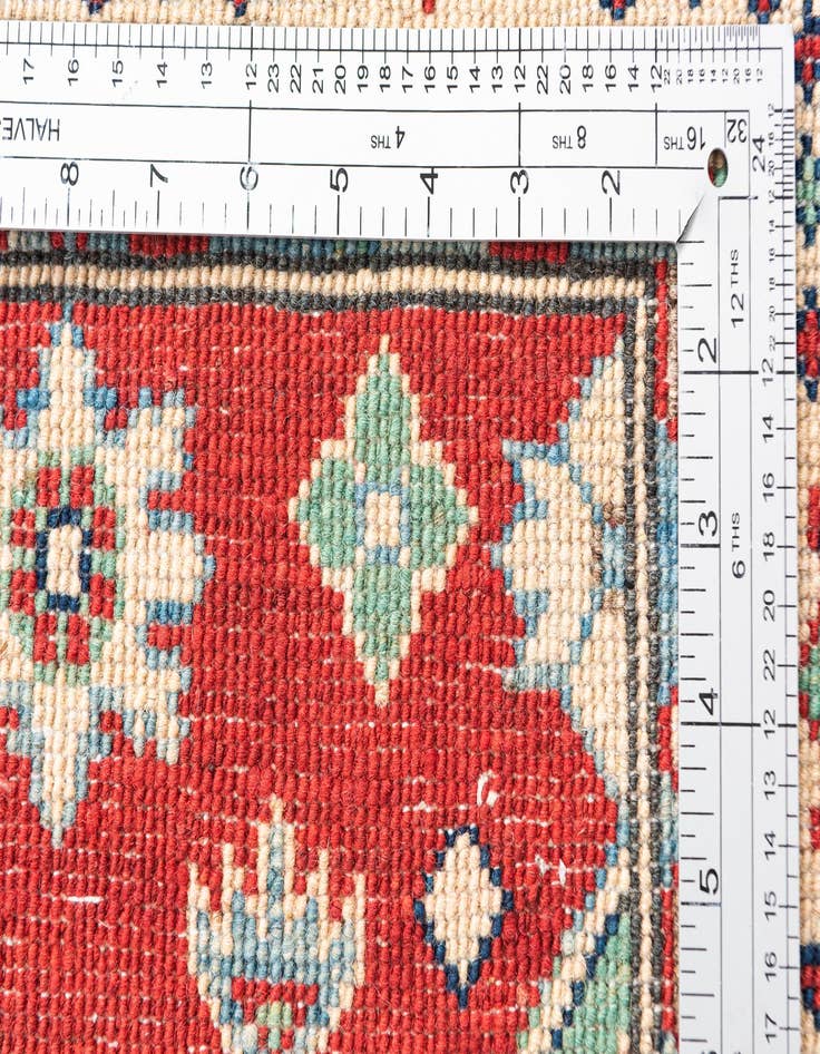 Detail image of 3' 10 x 5' 7  Hand Knotted Kazak Rug