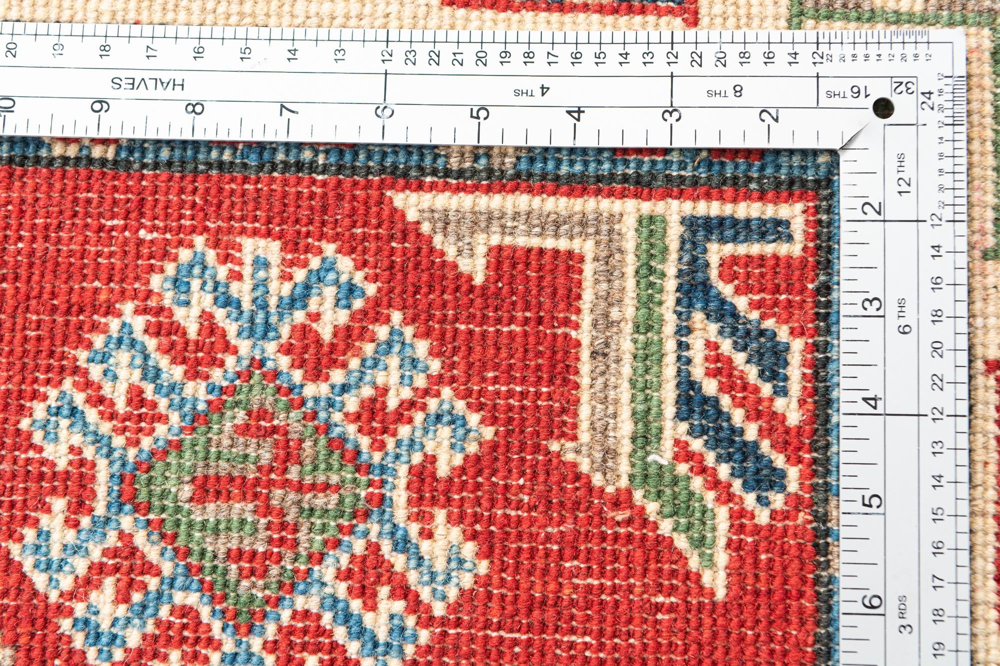 4' 1 x 6' 1 Hand Knotted Kazak Rug