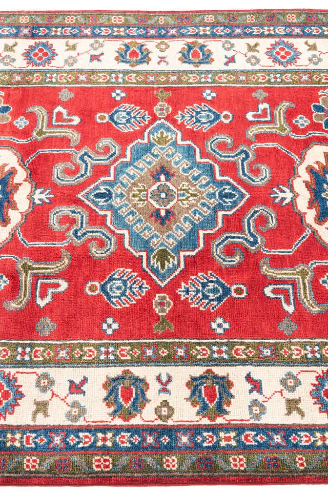 4' x 6' Hand Knotted Kazak Rug