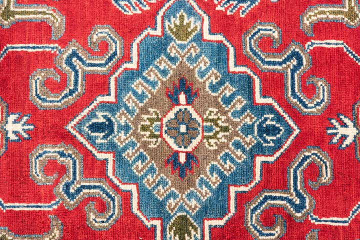 4' x 6' Hand Knotted Kazak Rug