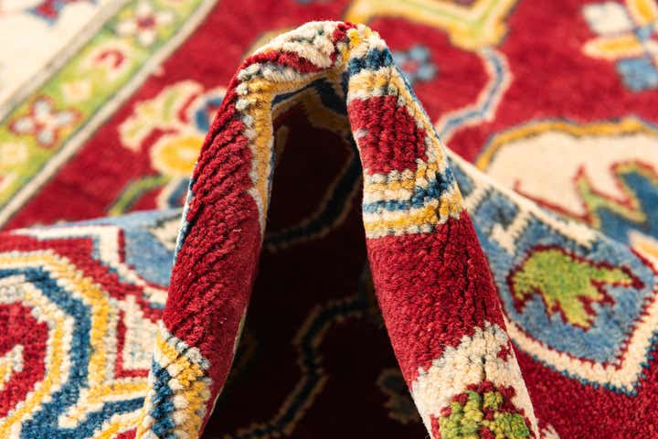 3' 10 x 6' 3 Hand Knotted Kazak Rug