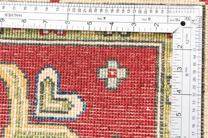 3' 10 x 6' 3 Hand Knotted Kazak Rug