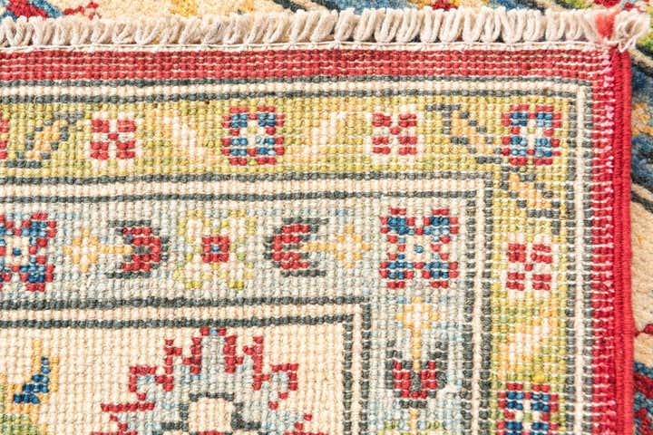 3' 10 x 6' 3 Hand Knotted Kazak Rug